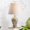 Jonathan Y Grace 24" French Country Cottage Ceramic/Iron Floral Urn LED Table Lamp, Multi/Gold JYL3009A - alternate 9