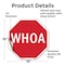 Signmission Whoa, 18 Inch X 18 Inch, Vinyl Decal OC-D-18-63 - alternate 3