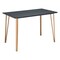 Homeroots 55" Black And Gold Wood And Steel Counter Height Dining Table 394793 - alternate 4
