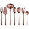 Mepra Linea Serving Set - 7 Pieces - Ice Bronze 10482207IB - alternate 1