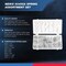 Neiko Spring Assortment Set, 200 Piece, Extension and Compression Springs Kit, Assorted Size 50456A - alternate 2