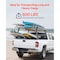 Vevor Truck Ladder Rack Non-Drilling Bed Rack 800 lbs Capacity for Large Cargo 1106 - alternate 3