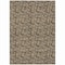 Homeroots 8' X 10' Brown And Ivory Floral Washable Indoor Outdoor Area Rug 581891 - alternate 4