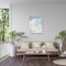 Trademark Fine Art Outdoor Canvas Art Lisa Audit Heavenly Blue 07 Wall Art for Patios, or Gardens LA00180-OC2432WR - alternate 2
