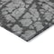 Homeroots 8' X 10' Gray And Charcoal Abstract Washable Indoor Outdoor Area Rug 614356 - alternate 5