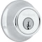 Kwikset Deadbolt, Satin Chrome, 2-3/8 to 2-3/4 in Backset, K Keyway 96600-667 - alternate 3