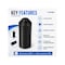 Kable Kontrol Heat Shrink End Cap Boots, 2" Inside Diameter, 2:1 Shrink Ratio, Black, , 5PK HSEC21-200-BK-5 - alternate 3