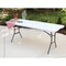 Lifetime 6 Ft. x 30'' White Granite Light Commercial Fold-In-Half Table 5011 - alternate 3