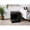 Monarch Specialties Accent Table 25"h, Indoor or Outdoor, Side Table, Nightstand, Square, Black, Modern I 4132 - alternate 2