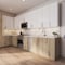 Cambridge Radiance 42in Wx24in Dx34.50in H Ready to Assemble Slab Corner Blind Kitchen Cabinet in Light Oak SA-BB42-LO-KIT - alternate 2