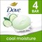 Dove Go Fresh Cool Moisture Cucumber and Green Tea Scent Beauty Bar Soap, 15 Ounce, 18PK 62695514 - alternate 5