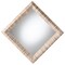 Bali & Pari Adino Bohemian Woven Natural Grasscloth Square Accent Mirror 255-14039-ZORO - alternate 2