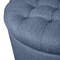 Niche Knight 28 in Large Round Pintucked Storage Ottoman with Lift off lid - Powder Blue N6270PB - alternate 3
