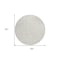 Homeroots 8' Ivory And Brown Round Polka Dot Washable Indoor Outdoor Area Rug 599054 - alternate 5