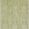 Homeroots 8' X 10' Artichoke Green And Beige Damask Washable Indoor Outdoor Area Rug 616511 - alternate 4