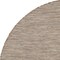 Homeroots 6' Beige Round Power Loom Area Rug 522450 - alternate 3
