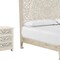 Homeroots Three Piece White Solid Wood Bedroom Set 643649 - alternate 7