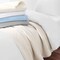 Arkwright Home Host & Home Cotton Throw Blanket 50x70 Beige - 1 Blanket P-THCOT-5070-BG - alternate 3