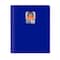 C-Line Products 8-1/2" x 11" Blue Two-Pocket Heavyweight Poly Portfolio Folder with Prongs, 25EA/BX, 6BX/CT 33965-BX - alternate 1