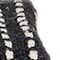 Homeroots 52" X 67" Black and White Woven Cotton Striped Throw Blanket with Tassels 476209 - alternate 4