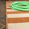 Jonathan Y Negril Two-Tone Wide Stripe Orange/Beige 3 ft. x 5 ft. Indoor/Outdoor Area Rug SMB203A-3 - alternate 3