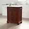 Crosley Alexandria Stone Top Portable Kitchen Island/Cart KF30020AMA - alternate 4