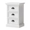 Homeroots 24" Solid Wood and Wood Nightstand 397616 - alternate 5