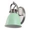Jonathan Y Phineas 7" 1-Light Adjustable Farmhouse Bohemian Iron LED Vanity Light, Mint Green/Nickel JYL1114C - alternate 5