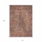 Homeroots 10' X 14' Salmon Charcoal And Beige Geometric Washable Indoor Outdoor Area Rug 577594 - alternate 3