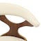Leisuremod Klyne Swivel Leather Dining Chair with Poplar Wood Frame, 2PK KCWN-22TP2 - alternate 3