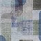 Homeroots 9' X 12' Blue Gray And Charcoal Abstract Washable Indoor Outdoor Area Rug 604376 - alternate 5