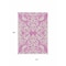 Homeroots 10' X 14' Blush And Ivory Damask Washable Indoor Outdoor Area Rug 614418 - alternate 5