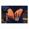 Gloveworks By Ammex Ultra Industrial Flock-Lined Nitrile Disposable Gloves, Medium, 8 mil Thick, 9.06" L, Orange, 500PK GWUOFN44050 - alternate 4
