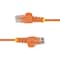 Startech.Com 20ft Orange Slim CAT6 Ethernet Cable, Snagless RJ45, 28AWG Bare Copper, LSZH N6PAT20ORS - alternate 2