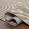 Jonathan Y Ariana MidCentury Art Deco Striped Arches Two-Tone High-Low Beige/Cream 5 ft. x 8 ft. Area Rug SND100A-5 - alternate 2