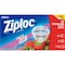 Ziploc Slider Storage Bags, 1 qt, 5.88" x 7.88", Clear, PK9 662102 - alternate 1