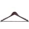 Simple Spaces Cloth Hanger Set, 6.6 lb Capacity, Steel/Wood, Mahogany HEA00040G - alternate 1