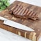 Megachef 13.75 Inch Square Thick Acacia Wood Serving and Cutting Butcher Board 750123378M - alternate 3