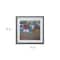 Homeroots Set of Two Gray Green And Yellow Wood Square Framed Art, 2PK 516380 - alternate 2