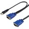 Startech.Com 10 ft 2-in-1 Ultra Thin USB KVM Cable SVECONUS10 - alternate 1