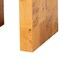 Bali & Pari Revelle Modern and Contemporary Natural Light Mappa Real Burl Wood End Table 249-13930-ZORO - alternate 2