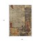 Homeroots 9' X 12' Khaki Charcoal And Terra Cotta Abstract Washable Indoor Outdoor Area Rug 606041 - alternate 2