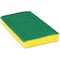 Scotch-Brite Medium-Duty Scrub Sponge, 3-1/2"x6-1/4", YW/GN, PK 20 MMM74 - alternate 2