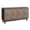 Homeroots 60" Charcoal and Brown Distressed Wood Sideboard with Four Doors 568404 - alternate 5