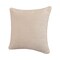 Homeroots 20" Ivory Chenille Throw Pillow 535258 - alternate 3