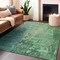 Homeroots 9' X 12' Emerald Abstract Washable Indoor Outdoor Area Rug 608236 - alternate 5