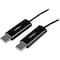 Startech.Com 2 Port USB KM Switch Cable w/ File Transfer for PC and Mac SVKMS2 - alternate 1
