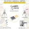 Vevor French Fry Cutter Chopper Replacement Blade and Push Block-inch 3 Pieces, 3PK 1/4/2026 - alternate 4