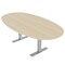Skutchi Designs 6 Person Conference Table With Power Unit | 6' Boval Table | Harmony Series HAR-BOVL-48X72-T.BK-K525-NA - alternate 3