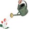 Kings County Tools 1 Gallon Plant Watering Can w/ Removable Spout Copper Plated Metal Watering Can GW40A01-01 - alternate 7